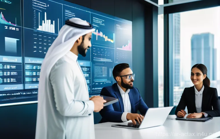 전산세무회계 이직 준비 단계 - Prompt 1: The Future of Digital Financial Management in the Arab World**